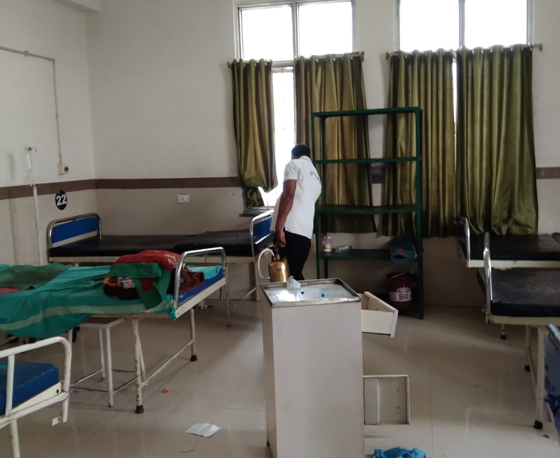 Prime Pest Control technician providing on-site treatment