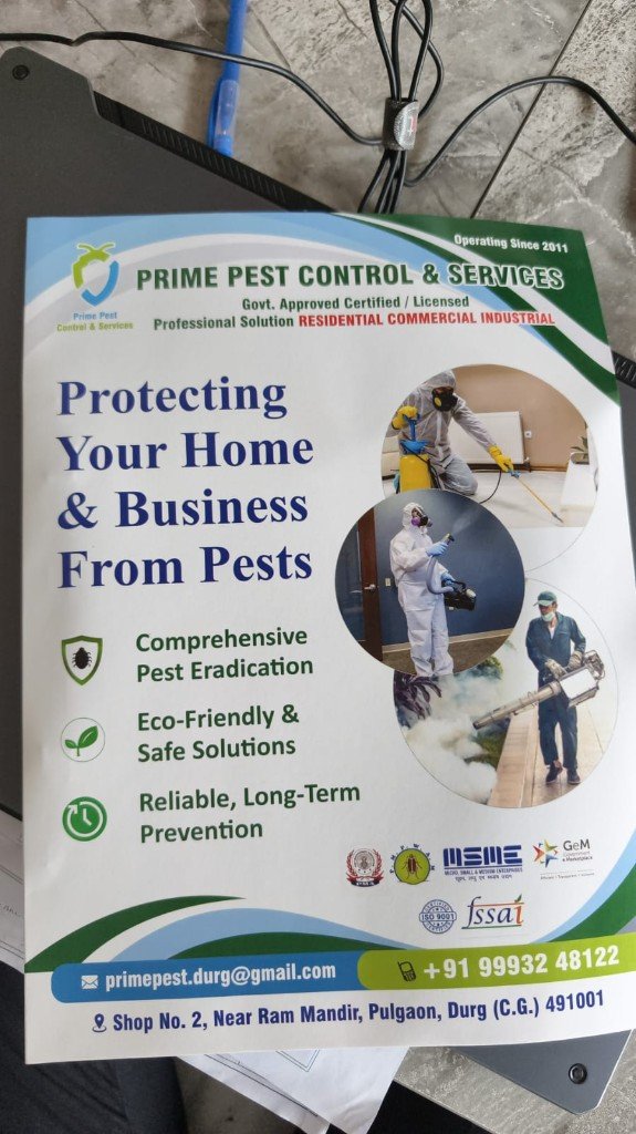 Company Brochure — Prime Pest Control
